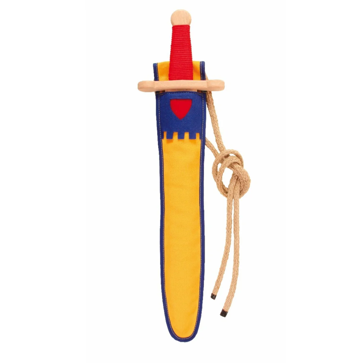 VAH Sword with Sheath Landsknecht 48cm - Blue/Yellow - Retired Product