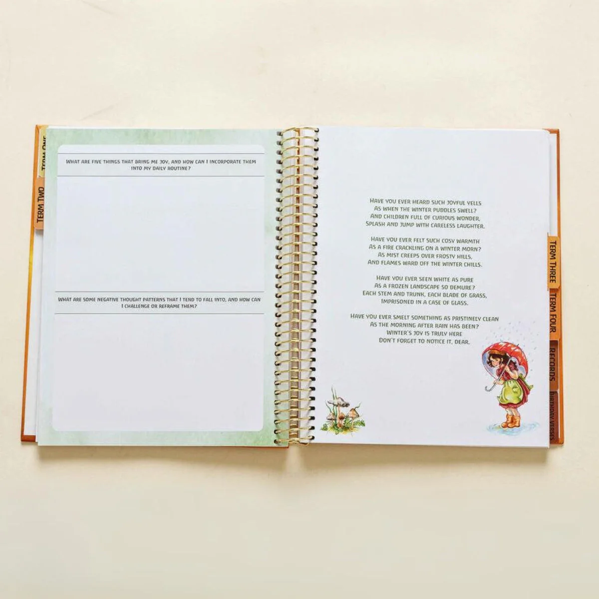 Waldorf Teacher Planner - Kingfisher Design - 2026 A4 Diary - Image 7
