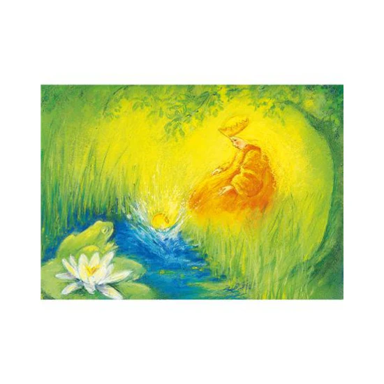 Wall or Seasonal Table A4 Poster - Summer - Frog King
