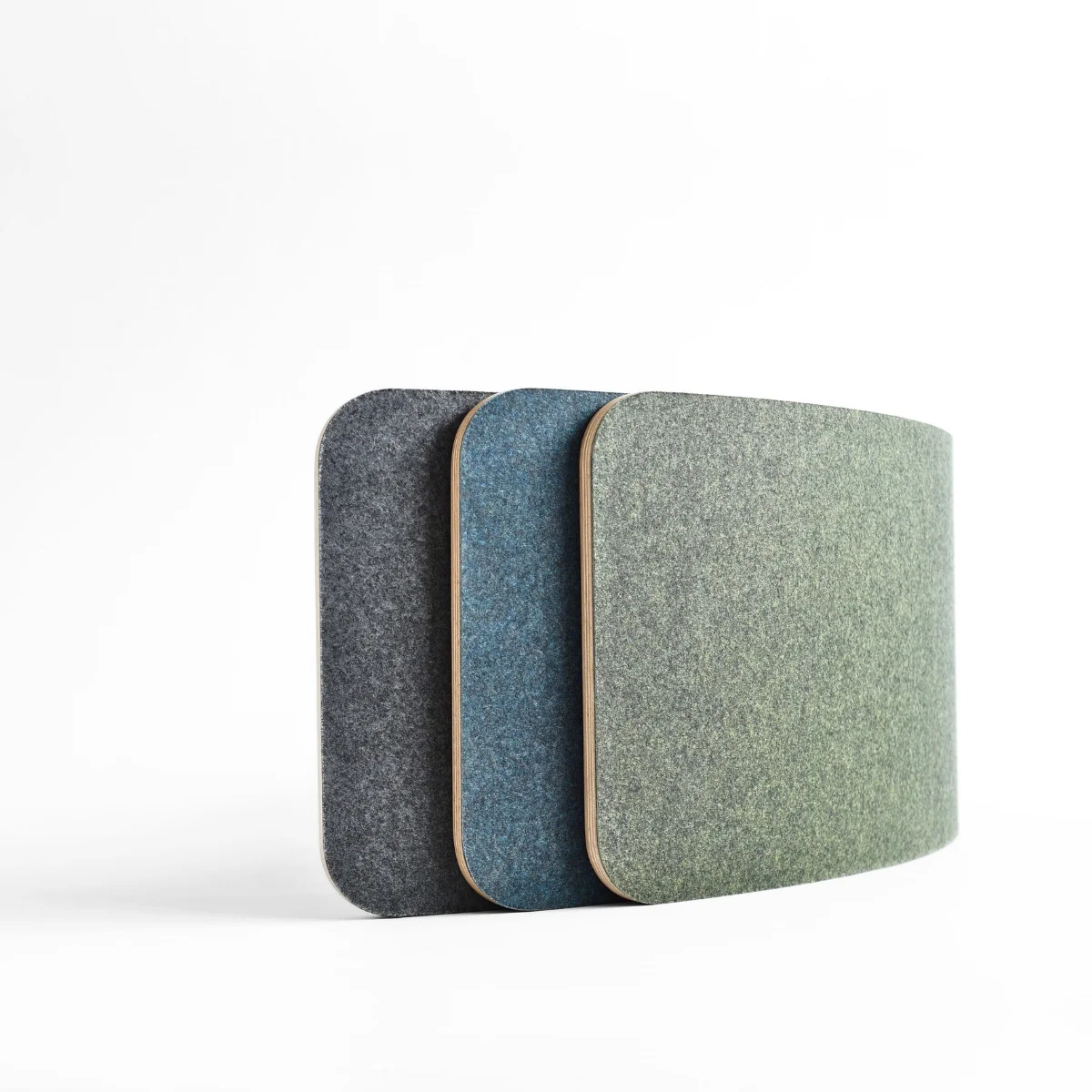 Wobbel Balance Board - Lite with Hardwearing Recycled Vegan Felt Base - Galaxy Blue - Image 6