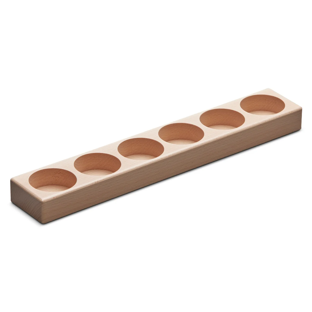 Wooden Holder for 6pcs of 35ml Paint Dishes