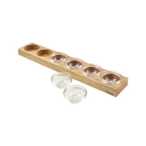 Wooden Holder for 6pcs of 35ml Paint Dishes - Image 3
