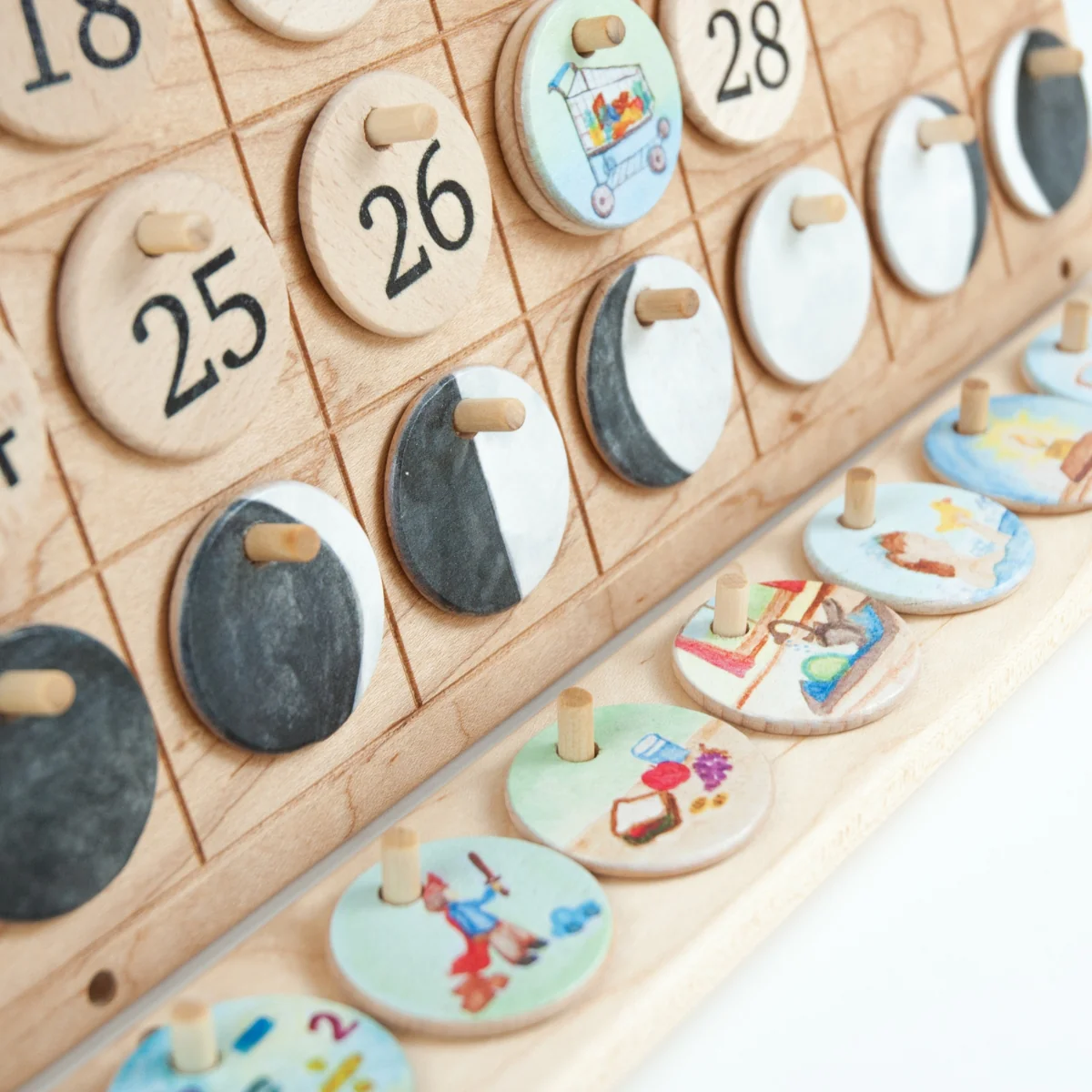 From Jennifer Moon Phases Extension Perpetual Montessori Calendar - Image 6