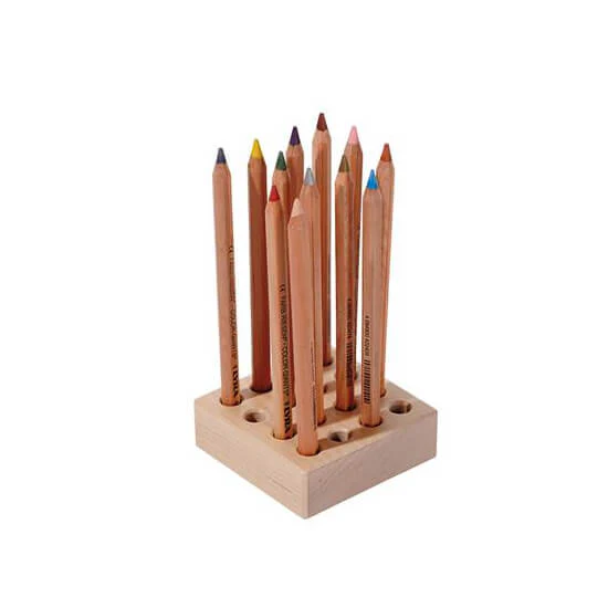 Wooden Pencil Holder For 16 Colour Giants