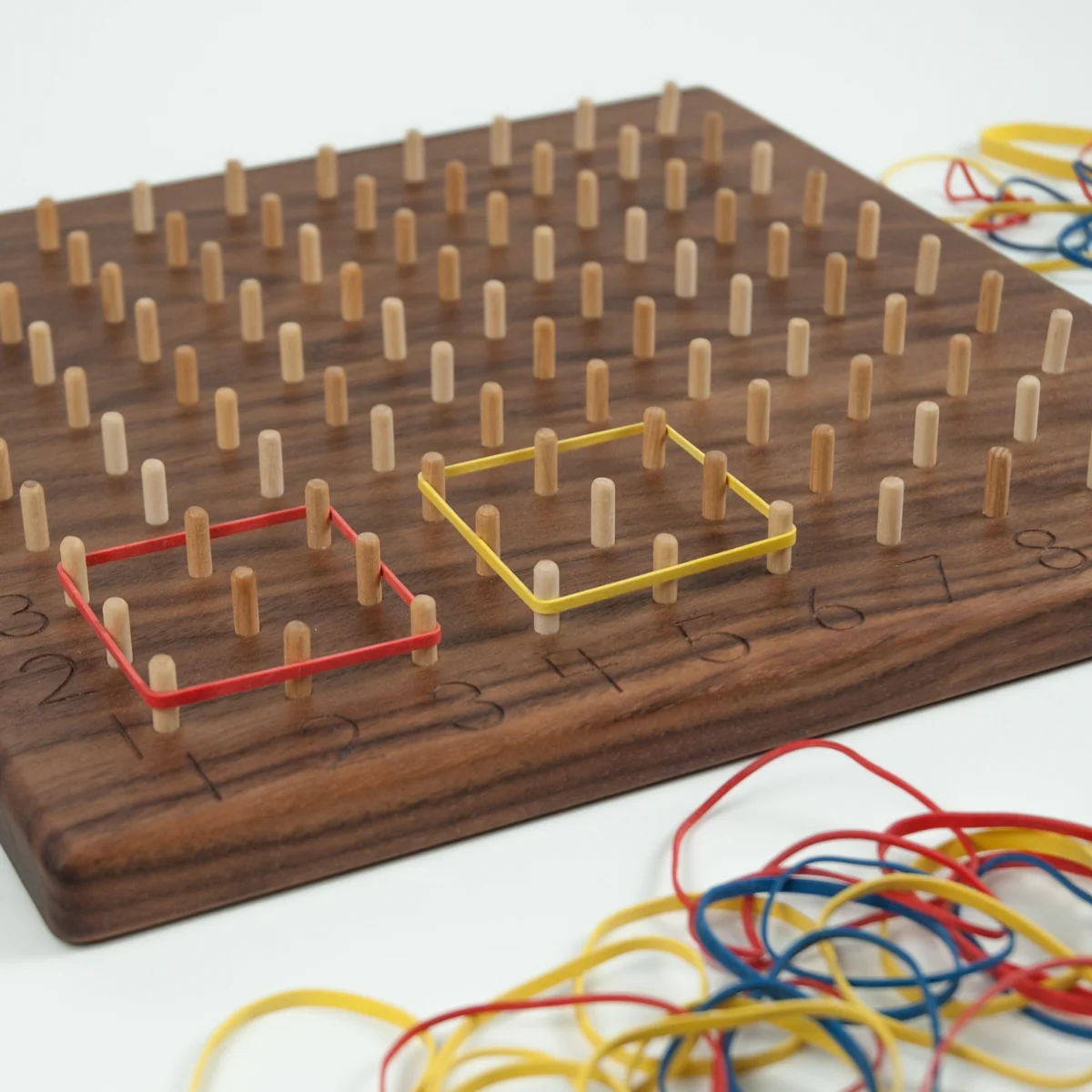 From Jennifer Multiplication Hundred Geoboard Walnut - Image 6