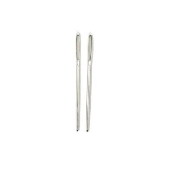 Wool Needle - Sewing - Large Eye - Blunt End - Pack of 2